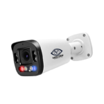 GVT- 5MP Fix Lens/Motor Lens Red-Blue Alarm 4K Bullet Camera