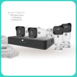 4 - 5MP IP CAMERAS with 8 Channel NVR /Complete Security Kit