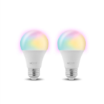 Nexxt Solutions Connectivity - Light Bulb - A19 RGB 110V 2PK