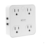 Nexxt - Solutions Connectivity - 4 Outlet & 4 USB